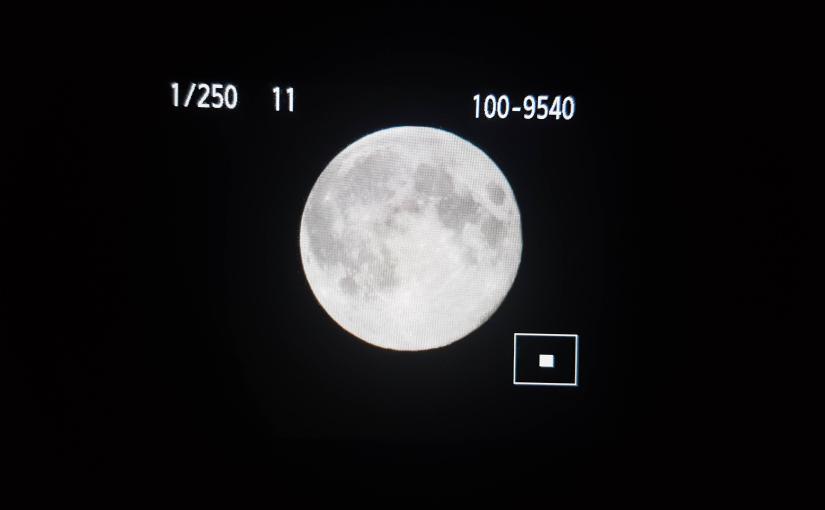 Photographing The Moon with a DSLR